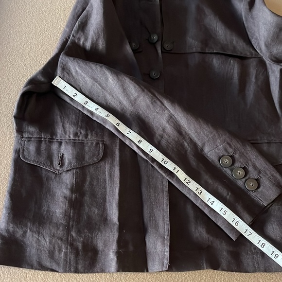 SIXTH SENSE 100% Linen Shirt / Jacket / Shacket - Large / XL - Picture 6 of 11